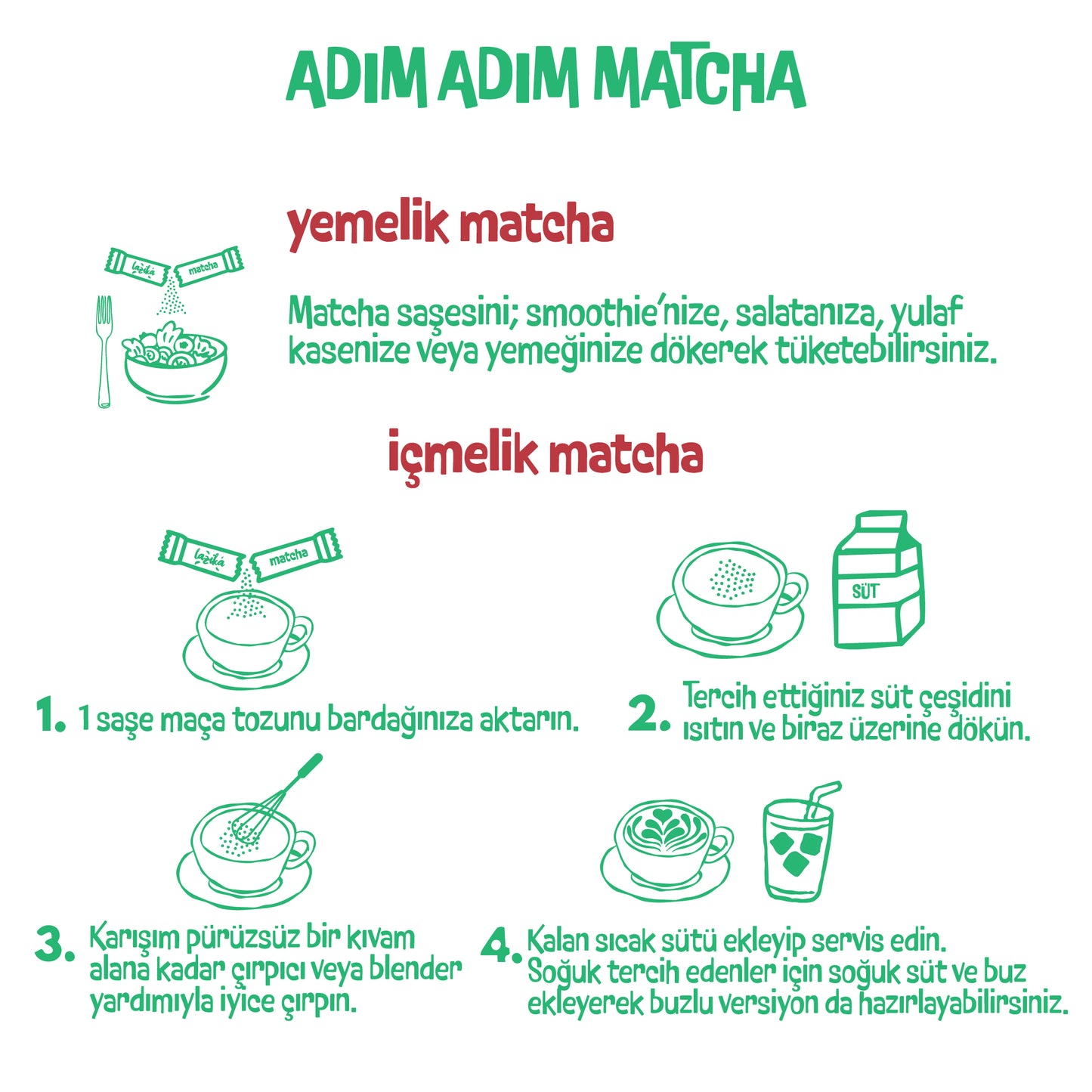 Energy/Love Matcha, 7 sachets, 35 gr