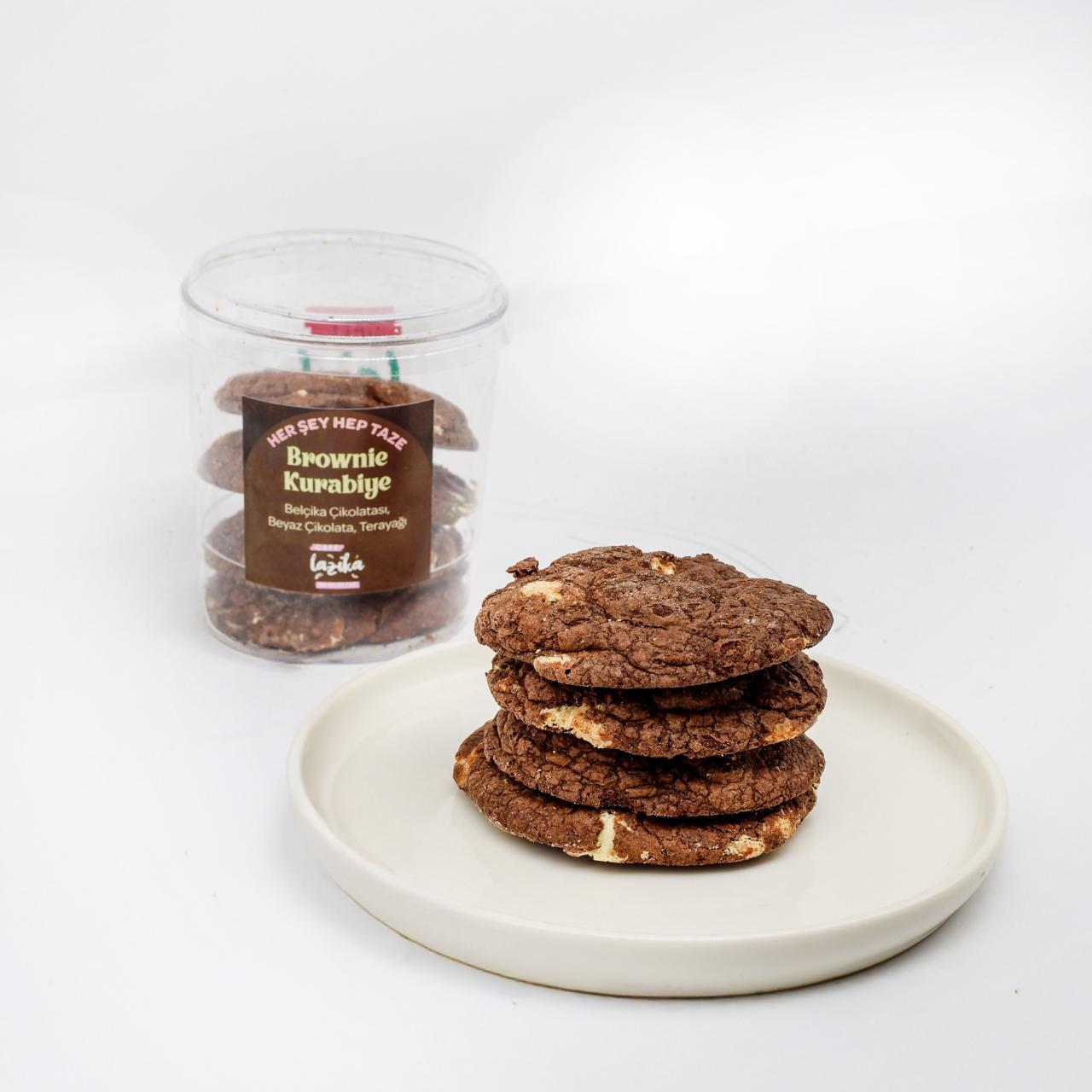 Rafine Şekersiz Brownie Kurabiye