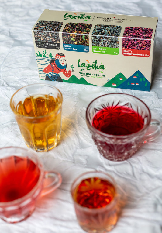 Lazika Tea Collection, 4 Teas for 4 Seasons