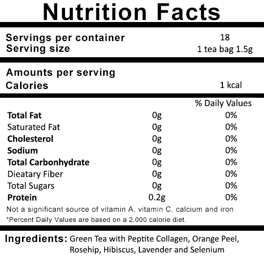 Collagen Infused Green Tea