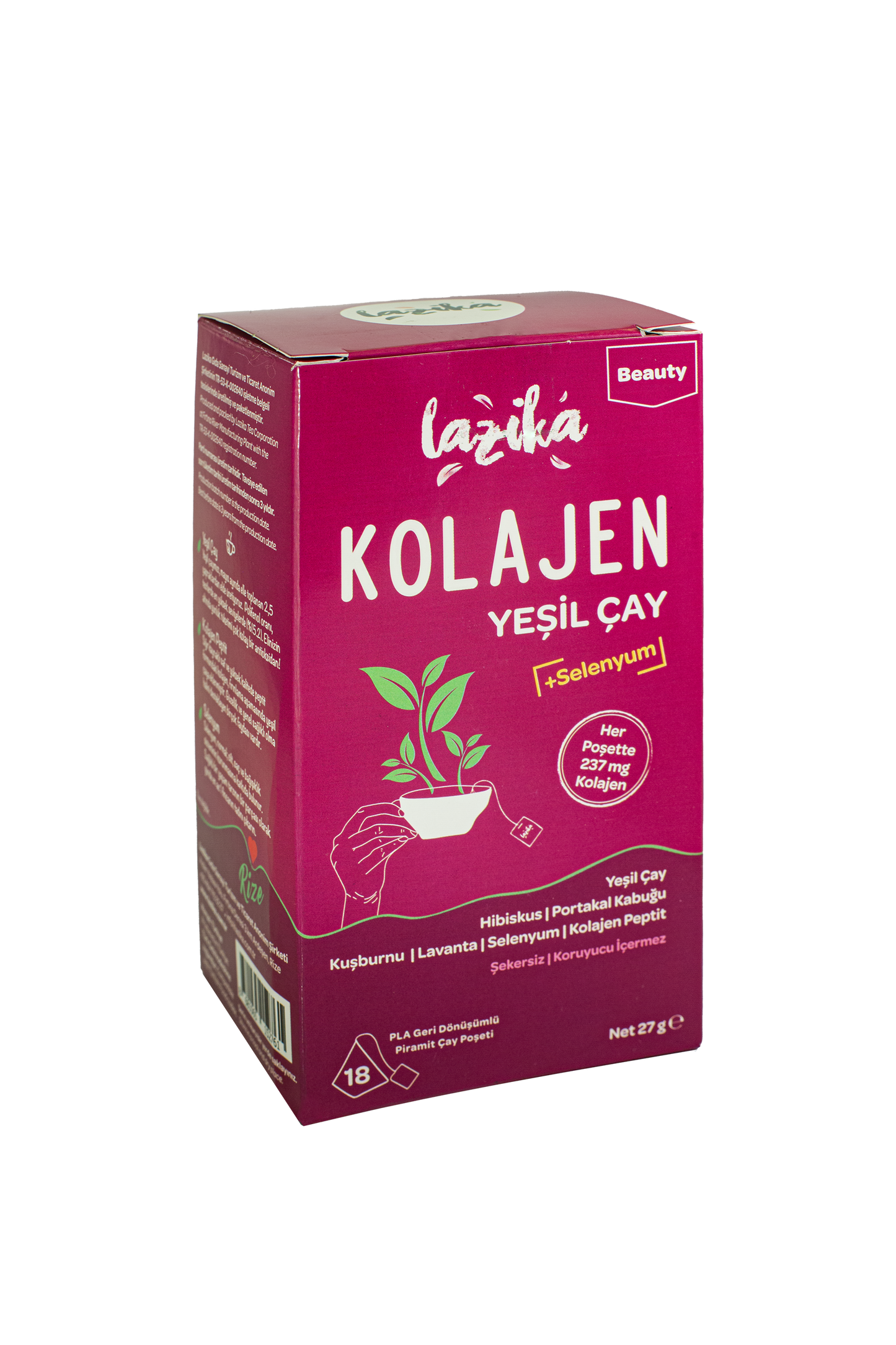Collagen Infused Green Tea