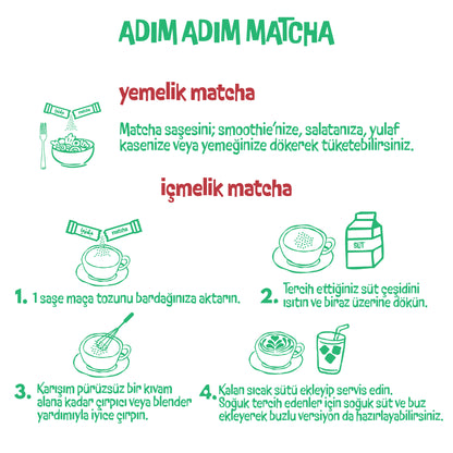 Energy/Love Matcha, 7 sachets, 35 gr