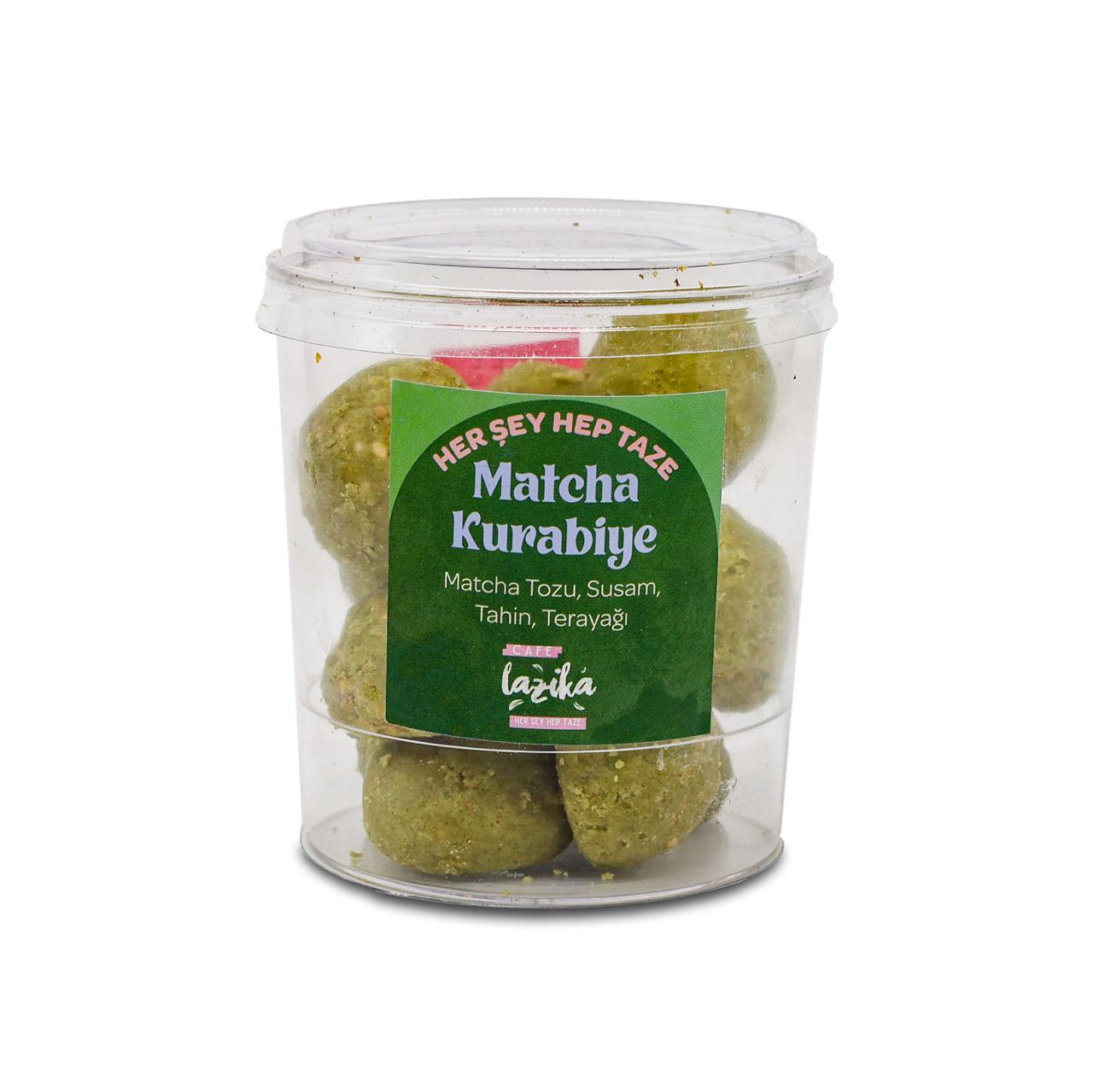 Matcha Tahini Cookies