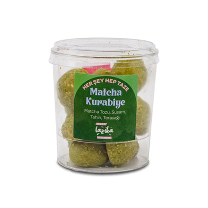 Matcha Tahini Cookies