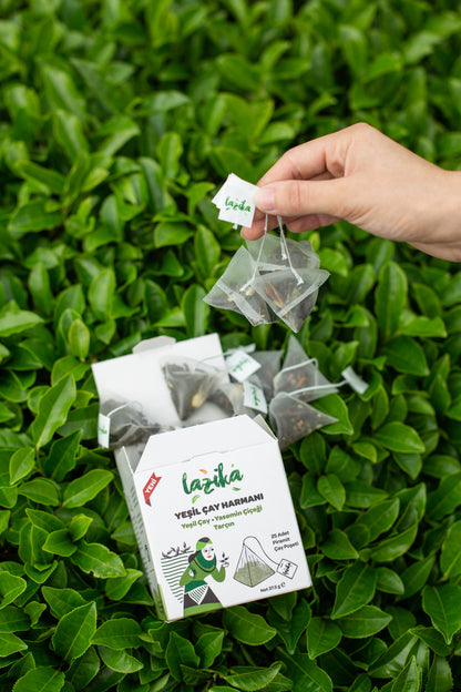 Green Tea Blend with Jasmine Flower and Cinnamon