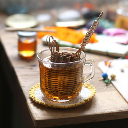 El Yapımı Bambu Süzgeç